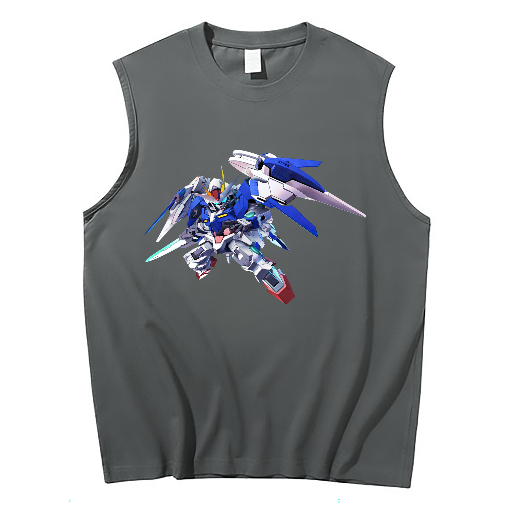 （画像用） 機動戦士ガンダム Mobile Suit Gundam コットン100％タンクトップ（フロントプリント）